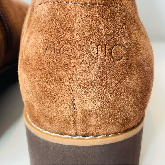 Vionic Brighton Suede Zip Ankle Bootie Size 7.5 - Picture 7 of 11